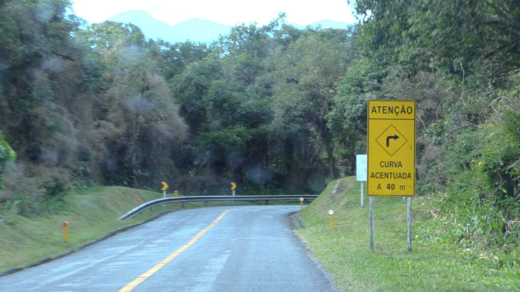 placas das rodovias