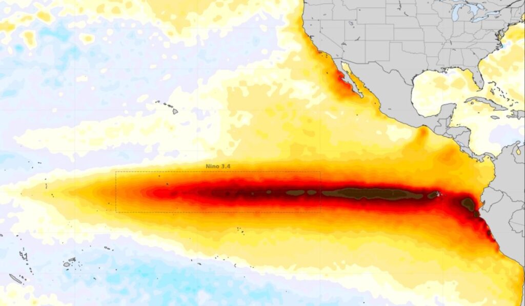 El nino monitoramento de rodovias